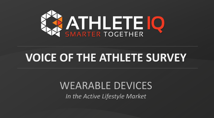 A Survey Shows "Wearable Fitness Choices" Of 763 Athletes.