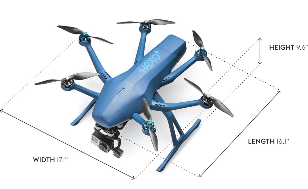Hexo+ Is A Self-Flying Camera And An Intelligent Drone