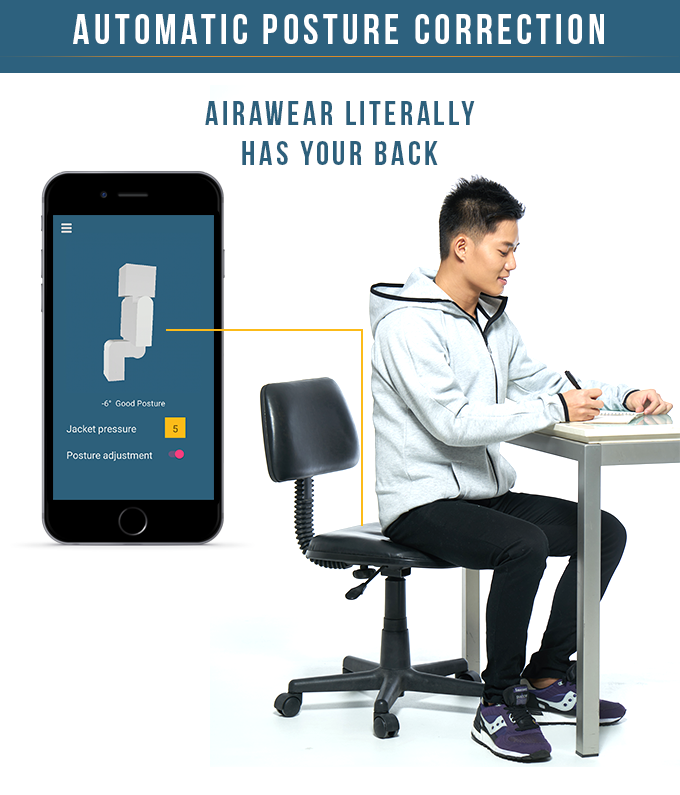 AiraWear - World's First Massage Wearable