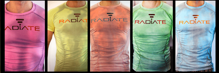 Radiate Shirts Changes Color To Tell Athletes About Their Workouts!