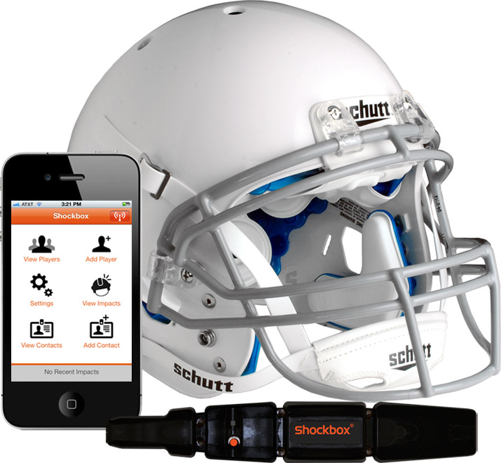 ShockBox Wearable Sensor For Athletes Alerts The Coaches For Concussions 
